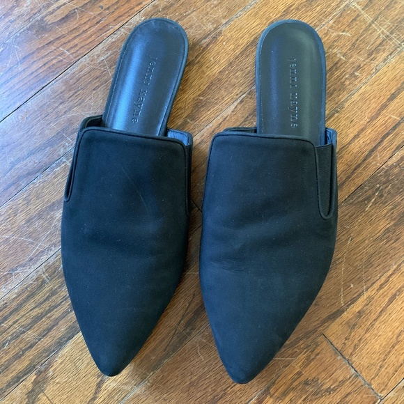 Jenni Kayne Black Suede Mule - Size 39 (9 US)